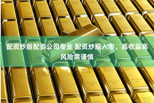 配资炒股配资公司专业 配资炒股入市,高收益高风险需谨慎